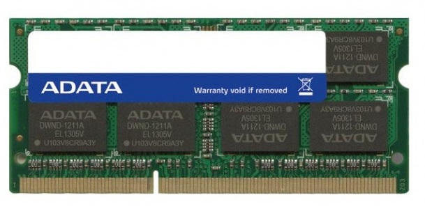 MEMORIA RAM DDR4 DE 4GB SODIMM BUS DE 2400MHZ MARCA ADATA