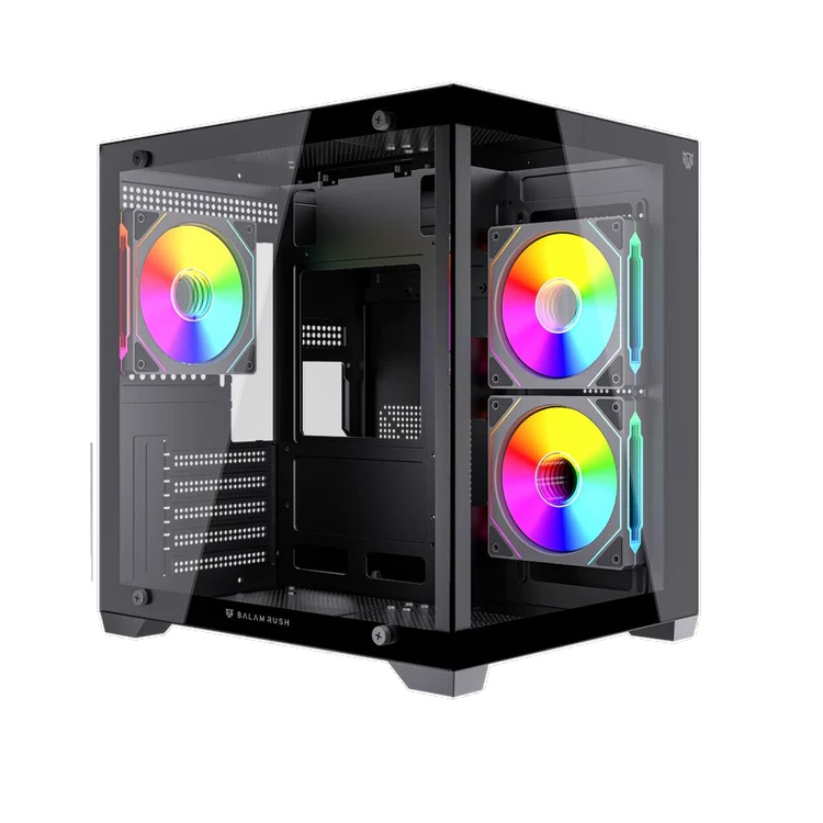 GABINETE GAMING SPECTRUM ARGUS II CON 4 VENTILADORES RGB 