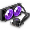 SISTEMA DE ENFRIAMIENTO LIQUIDO CON GRAN RADIADOR DE 240MM, TU PC SIEMPRE AL 100% DE EFICIENCIA