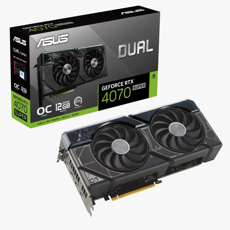 GPU NVIDIA GEFORCE RTX-4070 SUPER 12GB 