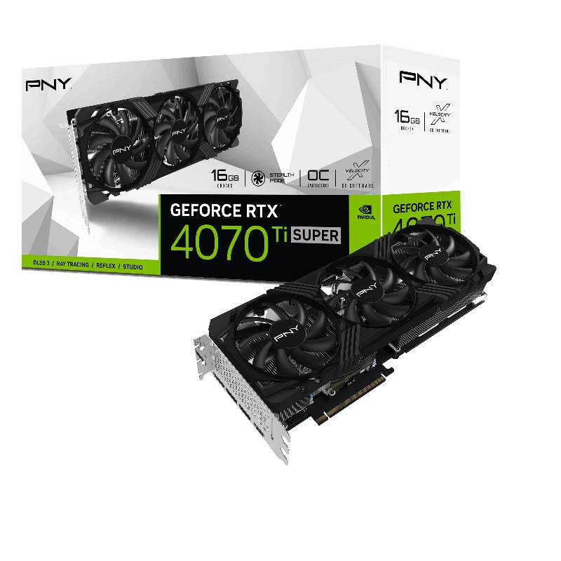 TARJETA DE VÍDEO NUEVA GENERACIÓN NVIDIA GEFORCE RTX-4070 TI SUPER 16GB