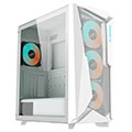 	SÚPER GABINETE, PROFESIONAL 3 VENTILADORES RGB, CON ILUMINACIÓN RGB Y GRAN VENTANA, CABLEADO OPTIMIZADO Y DISEÑADO PARA MEJORAR EL FLUJO DE AIRE