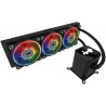 SUPER SISTEMA DE ENFRIAMIENTO LIQUIDO CON GRAN RADIADOR DE 360MM, TRIPLE COOLER, TU PC SIEMPRE AL 100% DE EFICIENCIA