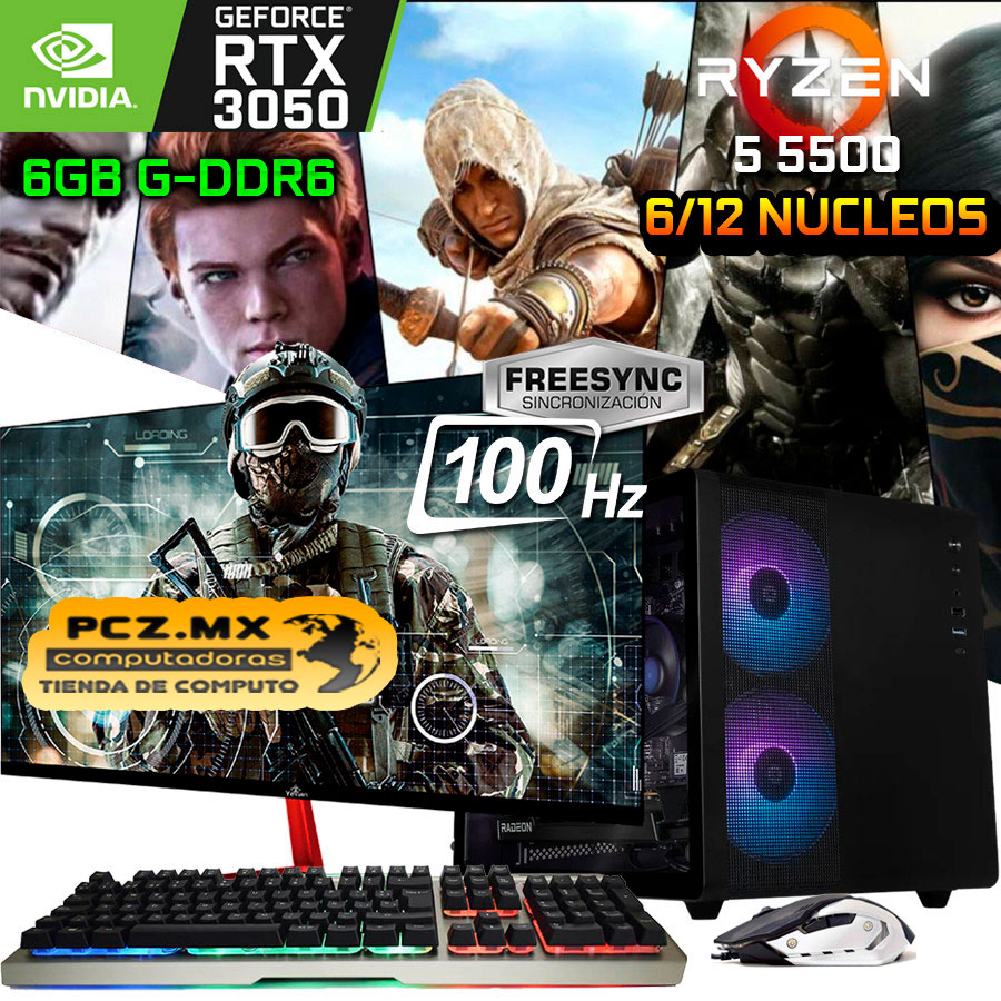 PC GAMER RYZEN 5 5500 NVIDIA
