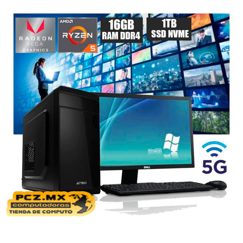 PC AMD A10-9700 3.8GHZ VÍDEO R7 4GB