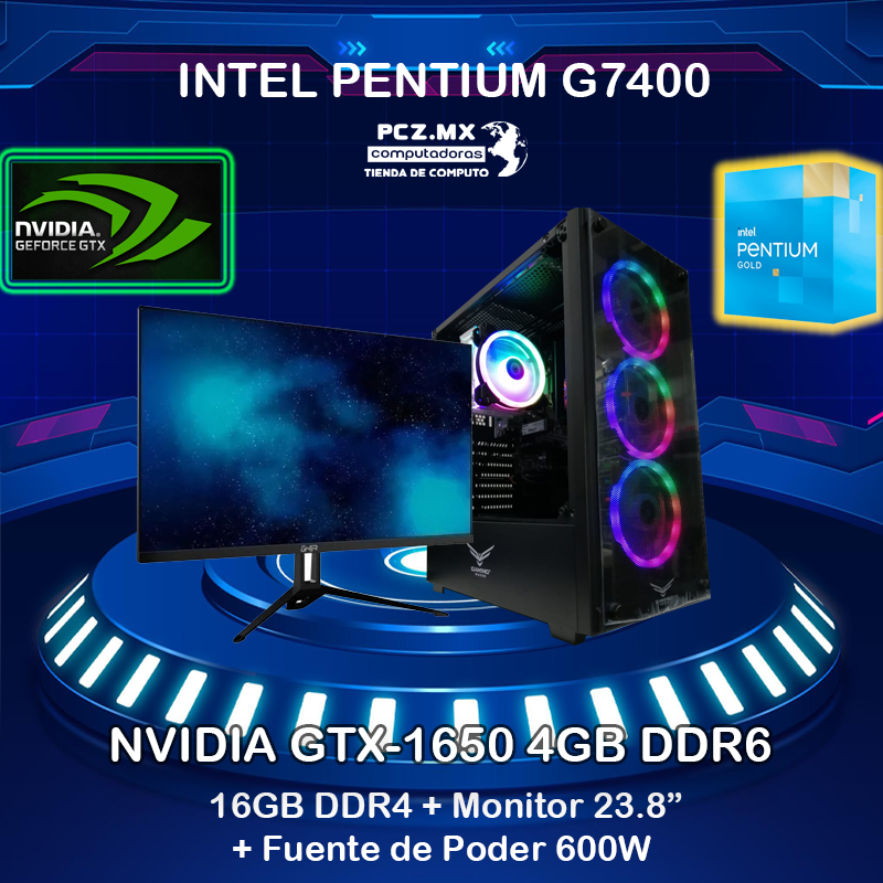 PC Gamer NVIDIA GTX 1050TI