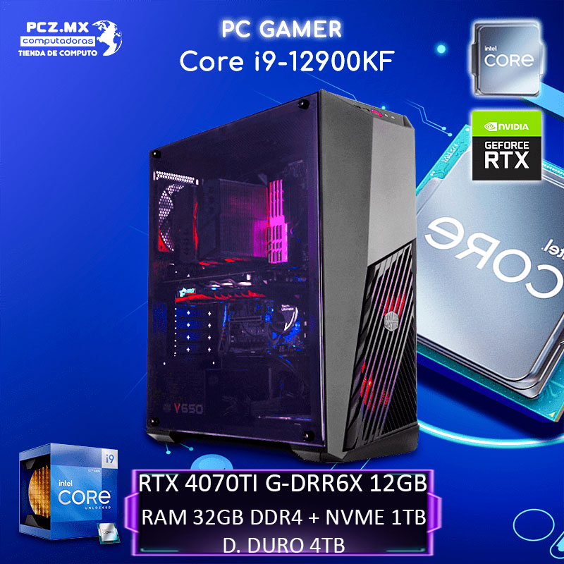 PC GAMER INTEL CORE I9-12900KF | Equipo de gama alta | PCZ
