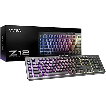 teclado gamer evga z12 rgb