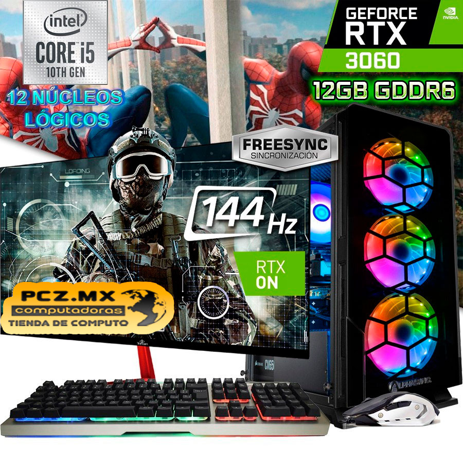 I5-10400-RTX3060-12GB-144HZ