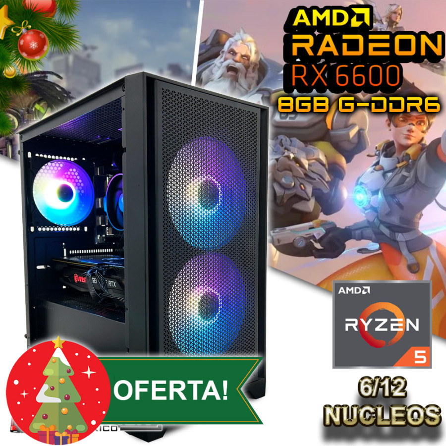 Pc gamer AMD RYZEN 5 8400F RX 6600