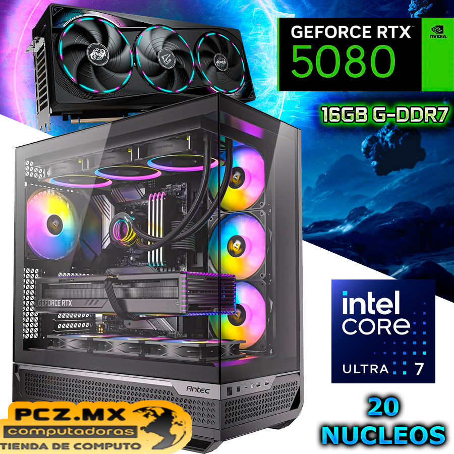 PC CORE I7-13700K 16/24 NÚCLEOS GRAFICA INTEL ARC A750 8GB 256BITS NVME 2TB 64GB 