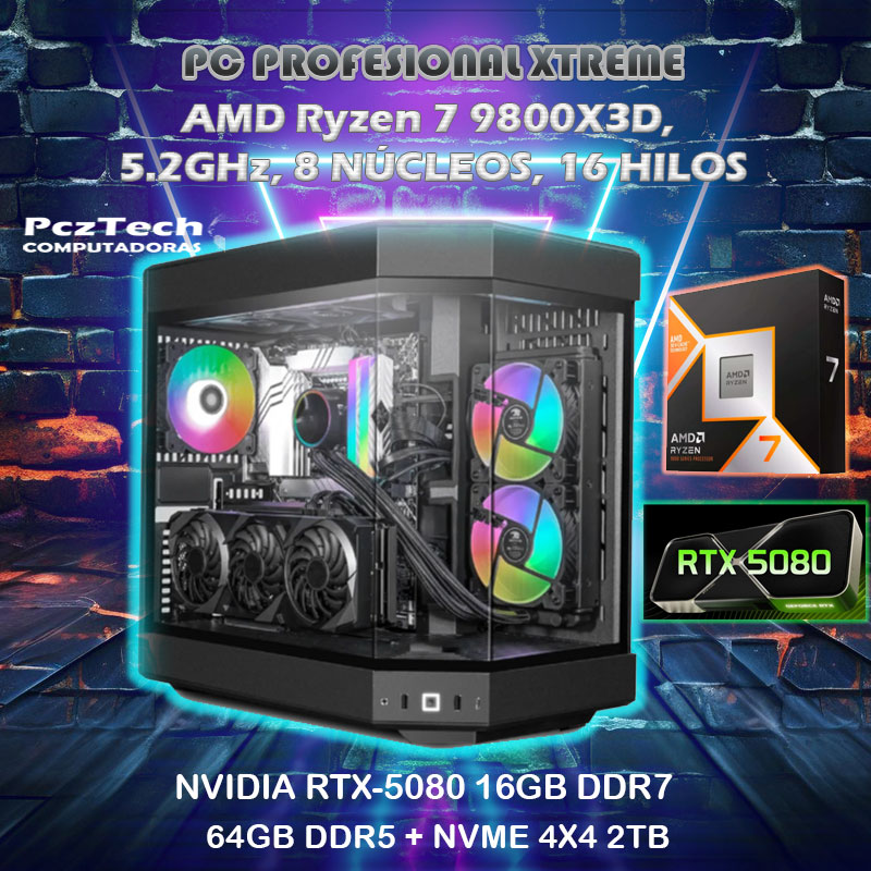 RYZEN 7-9800X3D NVIDIA RTX-5080