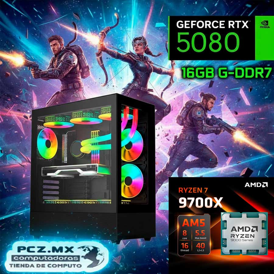 WORKSTATION PC RYZEN 7 9700X RTX-5080 